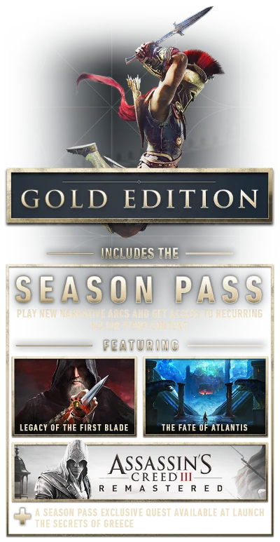 ✅Assassin´s Creed Odyssey Gold Edition ⭐Uplay\Key⭐ + 🎁