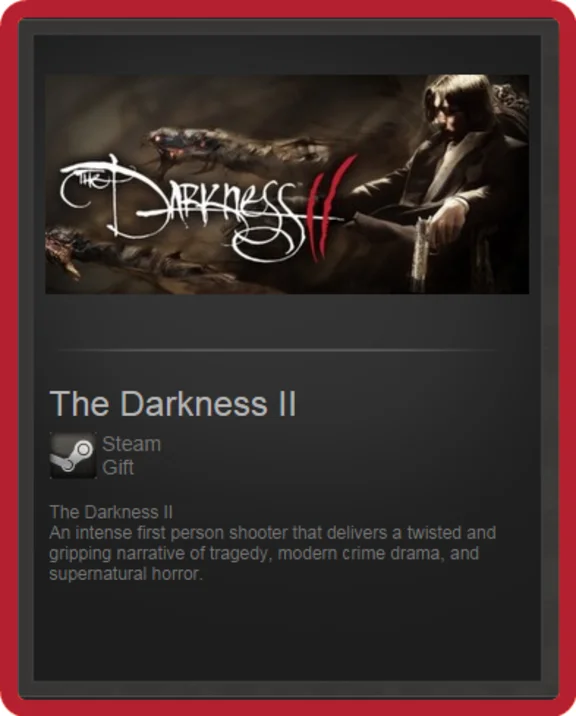 The Darkness II (ROW) - steam gift + present + discount