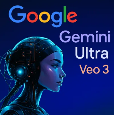 СЧЕТ GEMINI ULTRA НА 7/30/183 ДНЕЙ (ANTIGRAVITY + VEO3)