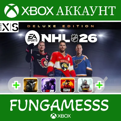 NHL 26 + Hell is Us ❤️‍🔥XBOX ACCOUNT