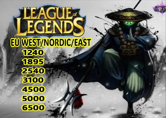 League of Legend RP 575-6500 (EU-West, Nordic&East)