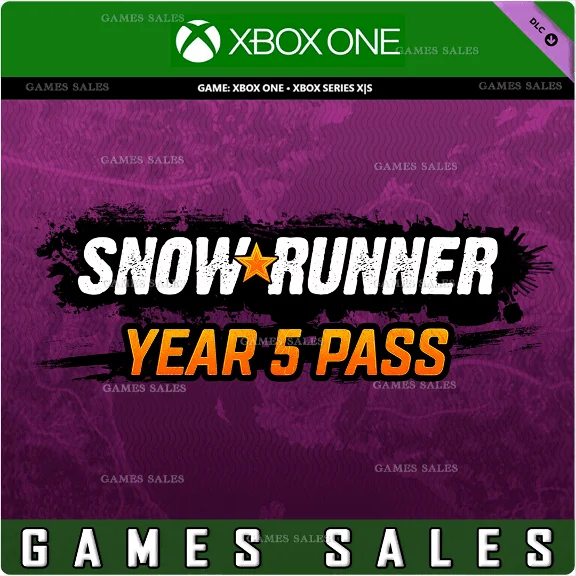 ✅❤️SNOWRUNNER – YEAR 5 PASS❤️XBOX ONE|XS🔑KEY✅
