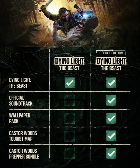 ・DYING LIGHT THE BEAST・DELUXE・ВСЕ DLC И БОНУСЫ・STEAM・PC