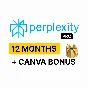 Perplexity AI Pro + Canva | 1 Year | Easy | Instant