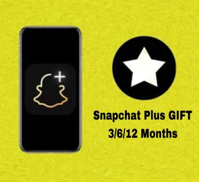 Snapchat Plus 3/6/12 Месяцев Подписка в Подарок |PayPal