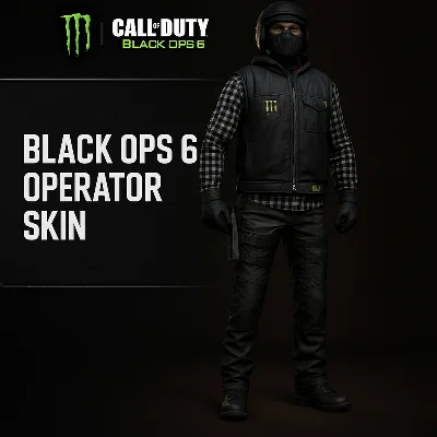 Black Ops 6 — Monster Energy Operator Skin