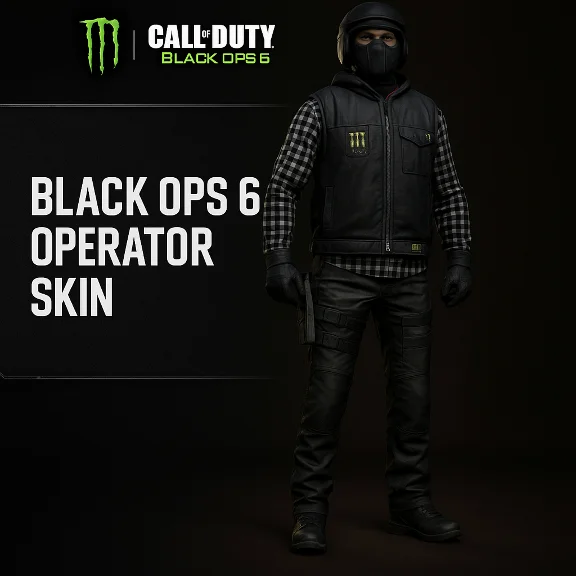 Black Ops 6 — Monster Energy Operator Skin