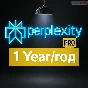 Perplexity AI Pro  | 1 год | Легко | Мгновенно