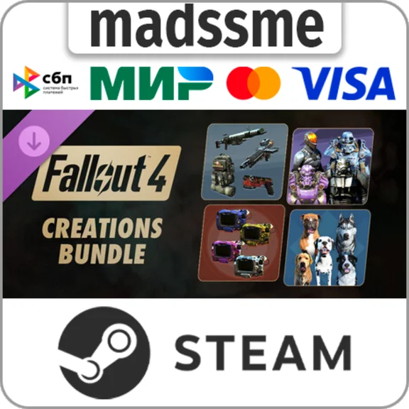Fallout 4 - Creations Bundle * RU/KZ/CIS/TR/AR * DLC