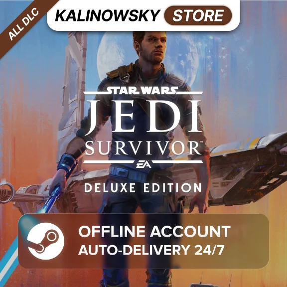 ⭐STAR WARS JEDI SURVIVOR DELUXE + ALL DLC · AUTO 24/7