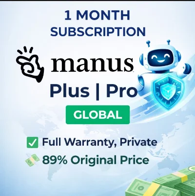 Manus AI | Базовый | Плюс | Pro Подписка на 1 месяц