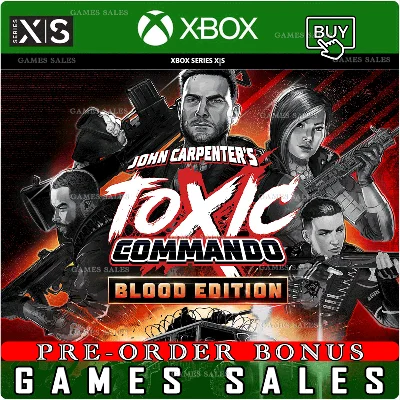 JOHN CARPENTER&acute;S TOXIC COMMANDO BLOOD EDITION✅PREORDER