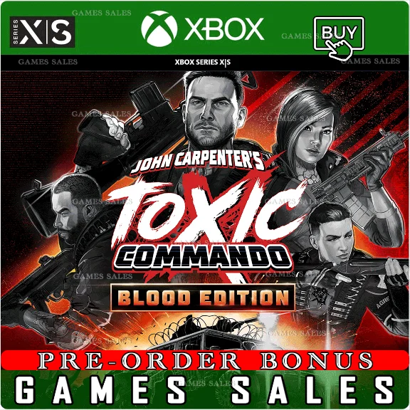 JOHN CARPENTER&acute;S TOXIC COMMANDO BLOOD EDITION✅PREORDER