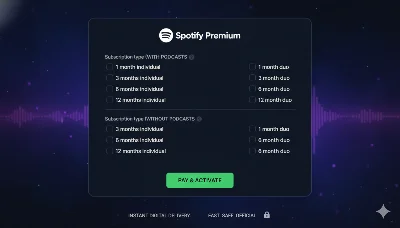 SPOTIFY PREMIUM 1-12 MONTHS SUBSCRIPTION ✅ PAYPAL