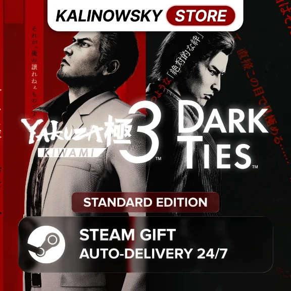 🚀YAKUZA KIWAMI 3 & DARK TIES · STANDARD · ВЕСЬ МИР
