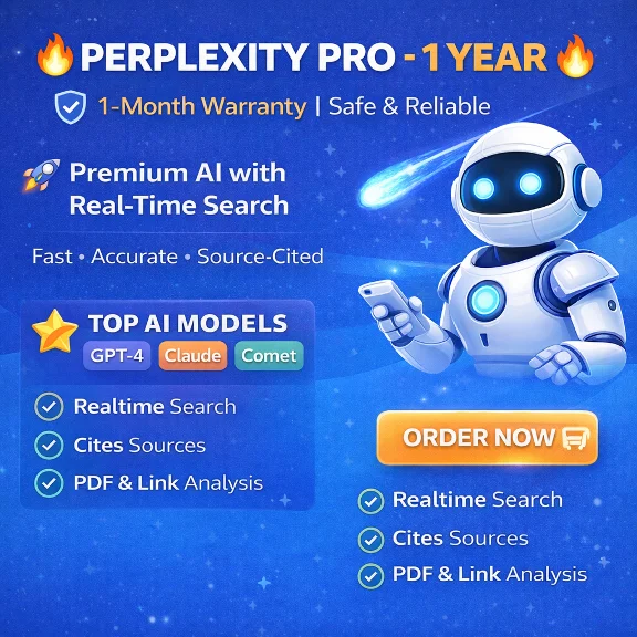 🚀Perplexity Pro AI + Comet на 1–12 месяцев|С гарантией