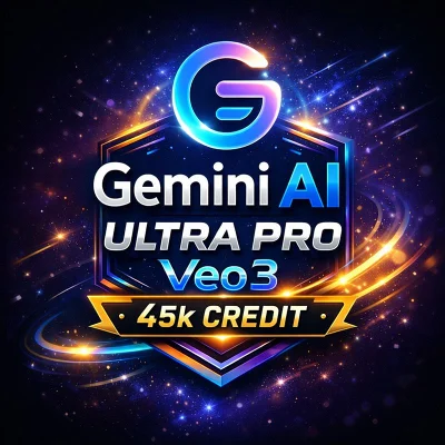 Gemini AI Ultra Pro Veo3 45k Credit - Personal Account