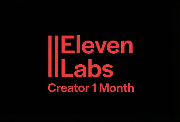 ElevenLabs Creator 1 Month Private Account