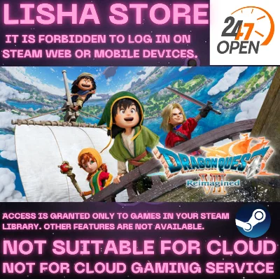 DRAGON QUEST VII Reimagined Digital Deluxe Edition Стим Оффлайн На 90 дней