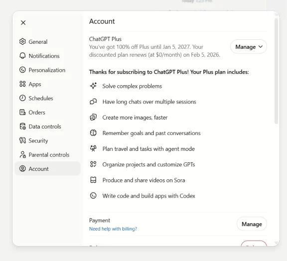 ChatGPT Plus 5.2 | SORA | 1 МЕС | НА ВАШ АККАУНТ