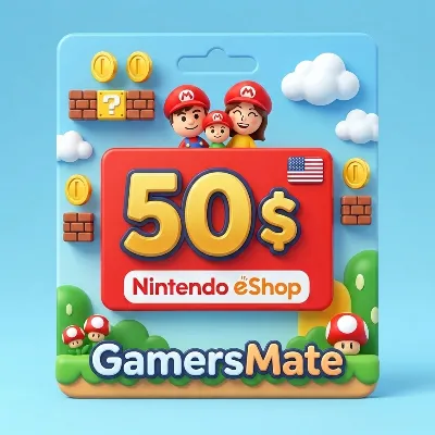 Карта оплаты Nintendo Eshop 50$ USD USA