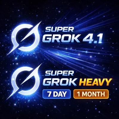 SUPER GROK 4 - HEAVY AI – 7d/1 Month Private Premium Account