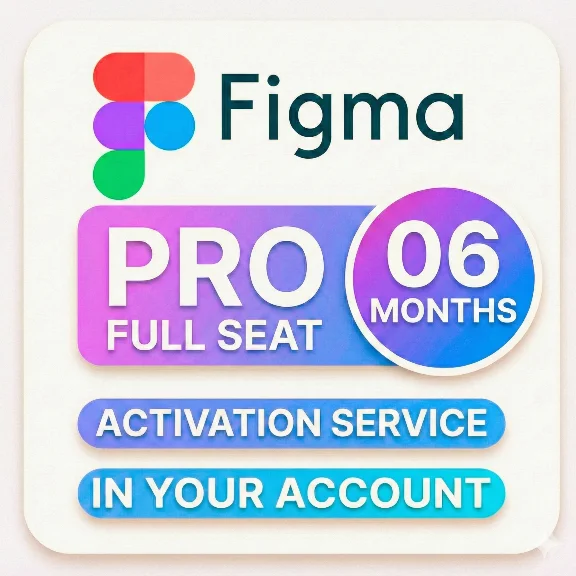 Figma Pro – Full  | 6 Months || Activation on Your Own Account