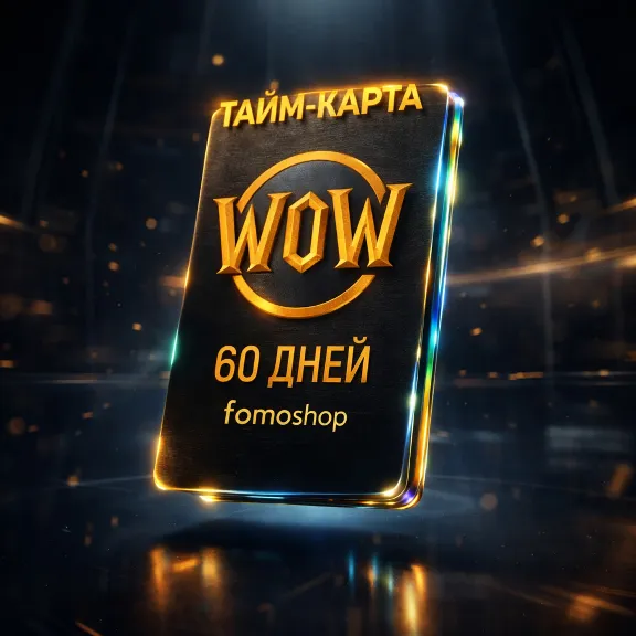 RU-СНГ-EU WoW Тайм карта 60 дней