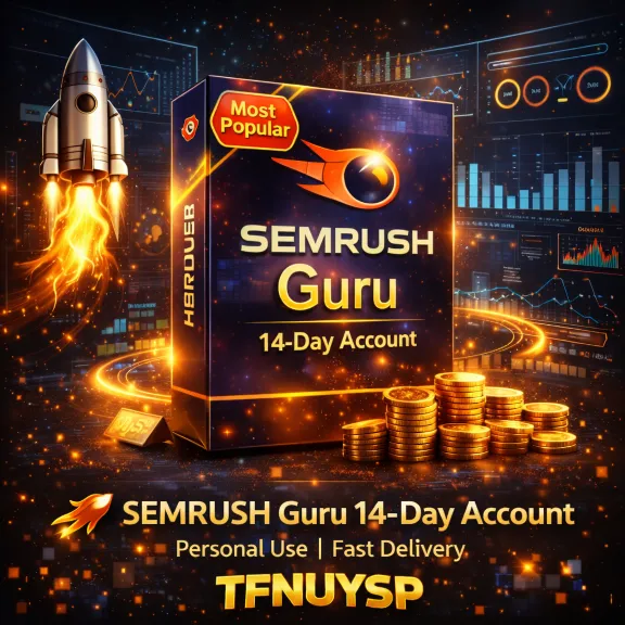 🚀 SEMRUSH Guru 14-Day Account | Personal Use | Fast Delivery | TFNUYSP