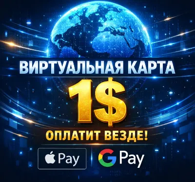 🌐 US VIRTUAL CARD | $1 | PAY EVERYWHERE | APPLE/GOOGLE PAY