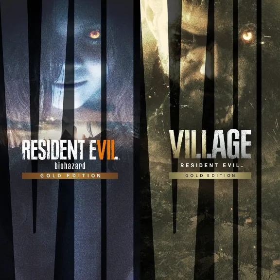 Resident Evil Village Gold Edit. + 7 Gold Edit. PS5 P3-Rent from 10 days