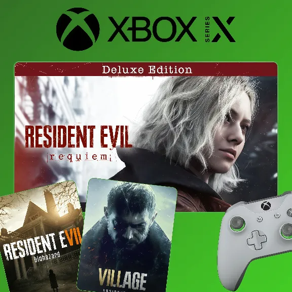 RESIDENT EVIL REQUIEM DELUXE RESIDENT EVIL 7 and 8 | XBOX ACCOUNT