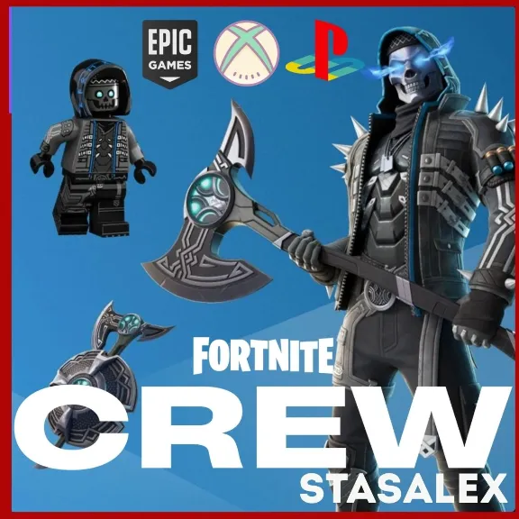 ⚡FORTNITE CREW 1 МЕСЯЦ + БОЕВОЙ ПРОПУСК + 1000 V-BUCKS ЧЕРЕЗ EPIC  | ВСЕ ПЛАТФОРМЫ