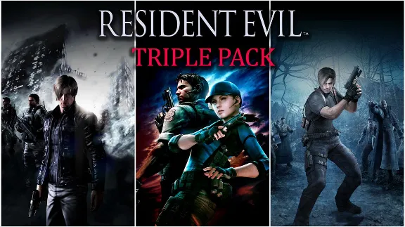 🌍Набор Resident Evil «3 в 1» (4 + 5 + 6) XBOX КЛЮЧ🔑🎁