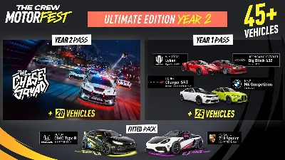 ✅❤️THE CREW MOTORFEST ULTIMATE YEAR 2 EDITION❤️XBOX ONE|XS🔑KEY✅