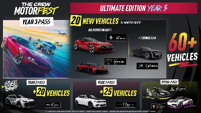 ✅❤️THE CREW MOTORFEST ULTIMATE YEAR 3 EDITION❤️XBOX ONE|XS🔑KEY✅