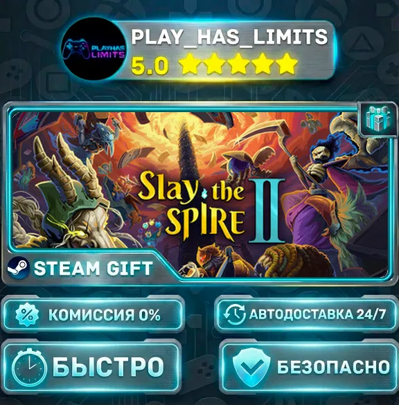 🎁Slay the Spire 2 *RU/BY/UA/CIS Steam Auto