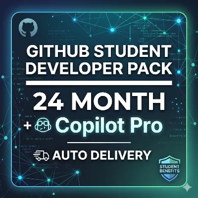 АВТОМАТИЧЕСКАЯ ДОСТАВКА | GitHub Student Developer Pack | 24 месяца | + Copilot Pro