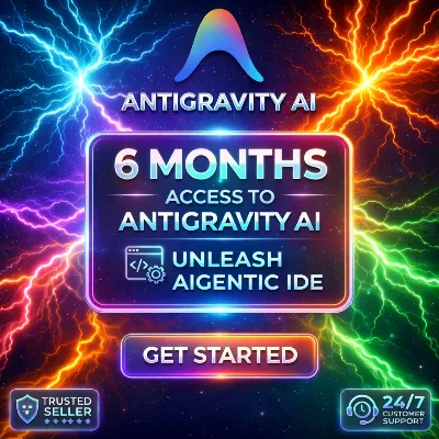 Google Antigravity Ai Pro + Gemini Google AI Pro, VEO 3,1, Nano Banana | 1- 6 Months
