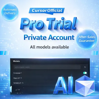 【НОВИНКА】Cursor Pro Trial | Личный | Автовыдача ГОТОВОГО аккаунта | Гарантия 48ч