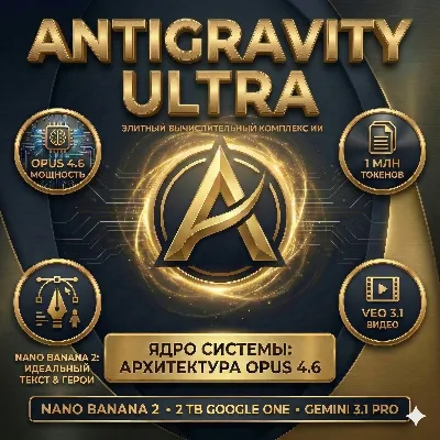 Antigravity PRO / ULRTA | GOOGLE AI PRO|Gemini 3.1 |Claude Opus 4.6|personal 6 months