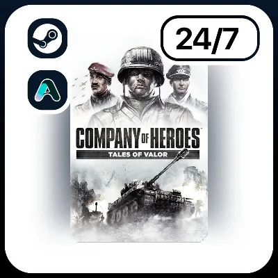 АВТО COMPANY OF HEROES: TALES OF VALOR \ STEAM ПОДАРКОМ ДЛЯ KZ | RU | UA | CIS 24/7