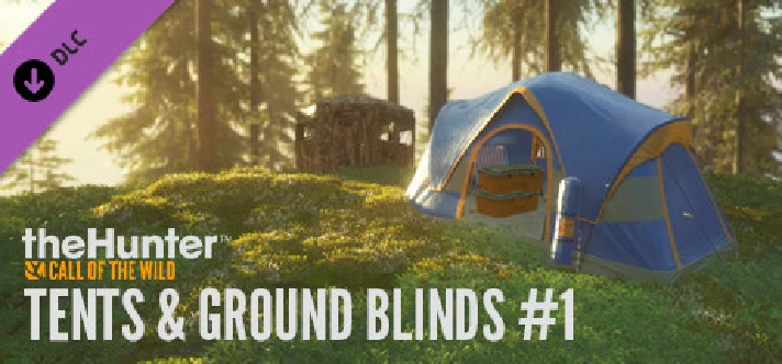 theHunter Call of the Wild - Tents Ground Blinds (DLC)