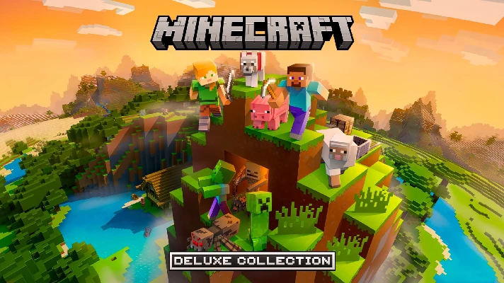 ⭐Minecraft: Java & Bedrock DELUXE Collection PC🔑КЛЮЧ⭐