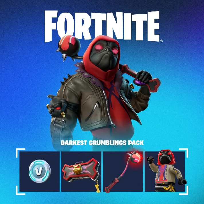 600 v-bucks + Fortnite  Darkest Grumblings Pack XBOX