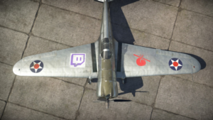 War Thunder M5 tank + P36 aircraft + exclusive decals