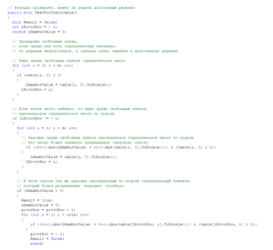 Simplex - method. C# sources.