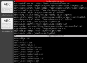 Websites using osCommerce (April 2025)