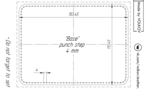 Vertical Cardholder Pattern