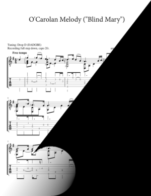 O´Carolan Melody ("Blind Mary")